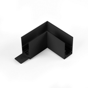 Slim Magnetic Коннектор угловой для накладного шинопровода черный 85090/11 85090/11