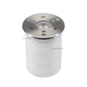 Встраиваемый светильник уличный KT-AQUA-R85-7W Warm3000 (SL, 25 deg, 12V) (IP68 Металл) 024938