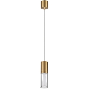 Подвесной светильник Odeon Light Defance 7144/4L античная бронза/акрил/металл IP20 LED 4W 280Лм 3000K 180° 220V