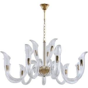 Подвесная люстра Newport Lilia 3653+9/C gold