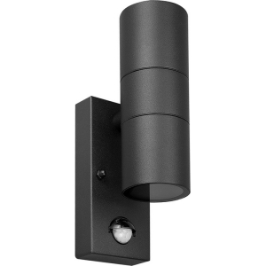 Настенный уличный IP54 светильник с датчиком движения Arte Lamp A3322AL-2BK