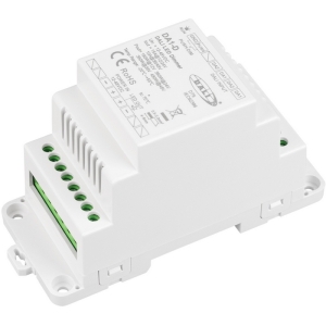 INTELLIGENT ARLIGHT Диммер SMART-DALI2-301-72-ADDR-DIM-PS-DIN-White (12-48V, 1x15A) (IARL, IP20 Пластик) 060683