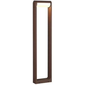 Наземный уличный светильник Odeon Light Twinset 7118/12GLA коричневый/металл IP65 LED 12W 800Лм 3000K 220V 115°