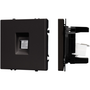 Механизм компьютерной розетки SCT-NOBE-MPC1-SFPL-BK (RJ-45, CAT6) (Arlight) 054305