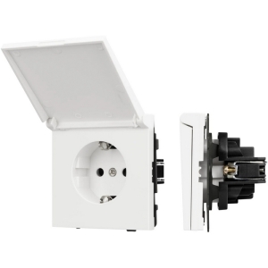 Механизм розетки влагозащищённый SCT-TENDO-MCP-SFPL-WH (230V, 16A) (Arlight, Матовый белый)
