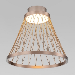 Потолочный светильник Eurosvet Cesta 40018/1 LED коричневый