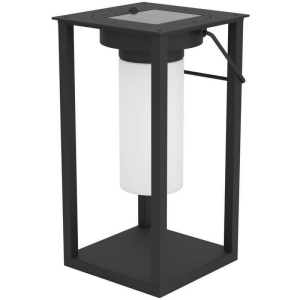 901089 Светильник на солнечн батарее USIGNI, 2,5W(LED), 4000K, 300lm, IP44, пластик, черный/пластик, белый