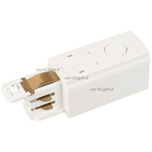 Коннектор питания LGD-4TR-CON-POWER-R-WH (D) (Arlight, IP20 Пластик, 3 года)