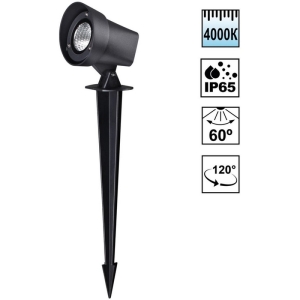 Светильник ландшафтный светодиодный грунтовый IP65 LED 13W 220V Novotech Landscape 359530 черный