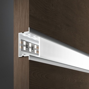 Встраиваемый алюминиевый профиль для LED ленты (под ленту до 18,5mm) Elektrostandard LL-2-ALP019
