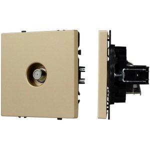 Механизм спутниковой розетки SCT-NOBE-MST1-SFPL-GD (SAT) (Arlight, Золотой песок) 054298