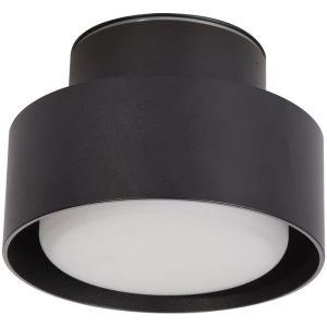 Светильник потолочный Feron HL367 Barrel AURA 12W, 230V, GX53, чёрный IP44