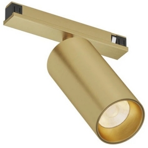 Трековый светильник магнитный светодиодный Denkirs Shine Spot Zigbee DK5941-SB 48В 10Вт 2700-6000K сатин. латунь алюминий