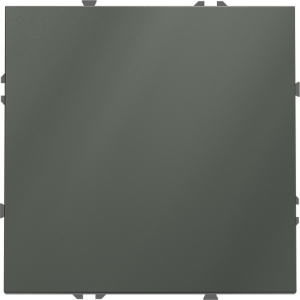 Проходной переключатель одноклавишный (титан) Voltum S70 VLS010306