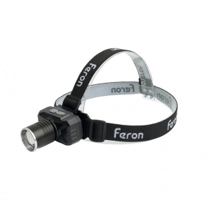 Фонарь налобный c аккумулятором 20W 2500mAh USB type-C Feron TH2314 51621