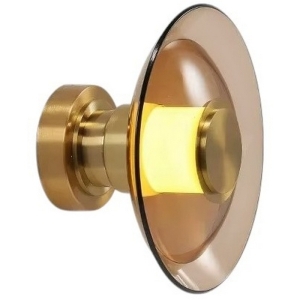 Настенно-потолочный светильник светодиодный Delight Collection 8665 8665W/S gold/amber