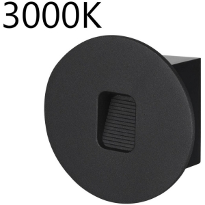 Подсветка для лестниц Odeon Light Vitty 6651/1WL3 черный/металл IP65 LED 1W 3000K 220V