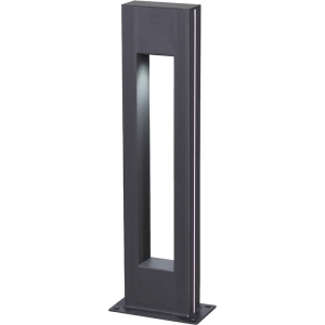 Наземный уличный светильник Kink Light Грайни 09208-F(220V),16(10) серый, с декоративной розовой подсветкой 220V Led 5W