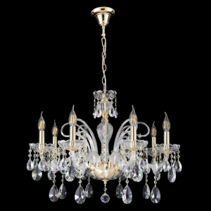 CRYSTAL LUX Люстра MONICA SP8 GOLD