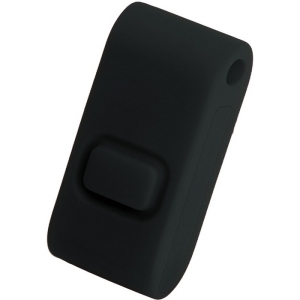 Выключатель беспроводной SMART 7мВт IP65 одноклавишный soft-touch черный Feron TM85 48879