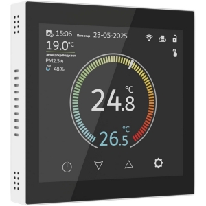 Умный сенсорный терморегулятор с LCD дисплеем (белый) W1851101 Werkel (a071604)