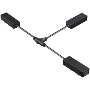Гибкий токопроводящий соединитель T" Novotech Vector 135314 черный IP20 90-240V"