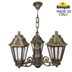 Светильник уличный Fumagalli Sichem/Anna 3l E22.120.S30.BXE27