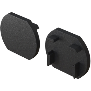 Заглушка для круглого шинопровода, черный Maytoni Accessories for tracks Basity TRA172EC-R-11B