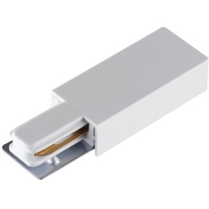 Токопровод для однофазного двухжильного шинопровода IP20 220V NT22 белый Novotech 135147