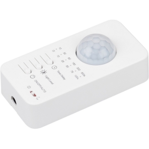 INTELLIGENT ARLIGHT Контроллер SMART-SENS-101-14-82-SUF White (5-24V, 1x3A, Step, PIR, 2.4G) (IARL, IP20 Пластик, 5 лет)