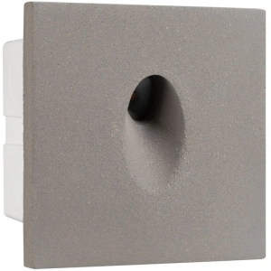 Подсветка для лестниц и ступеней LT-TIE-S100-3W Warm3000 (GR, 45x70 deg, 230V) (Arlight, IP65 Бетон) 050876