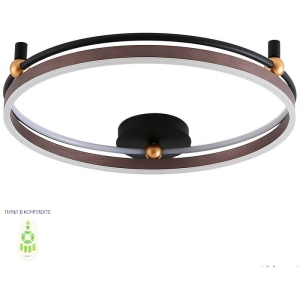 Потолочный светильник Crystal Lux FERNANDO PL72W LED COFFEE/BLACK