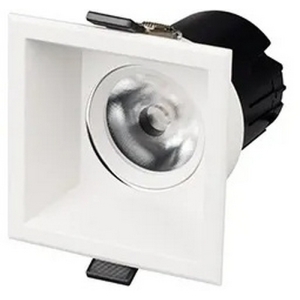 Светильник встраиваемый MS-FLOW-BUILT-S85x85-12W Day4000 (WH, 55 deg, 230V) (Arlight, IP20 Металл) 055930