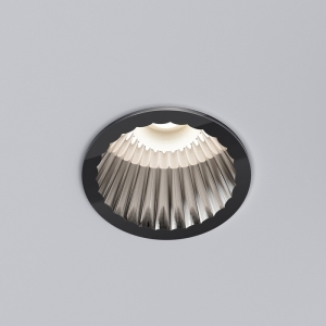 Точечный светильник встраиваемый ip44 Elektrostandard Arco 15274/LED 12W 4000K черный жемчуг IP44