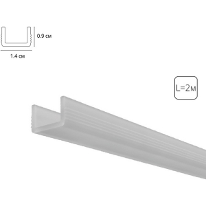 Матовый рассеиватель для теневого профиля Arte Lamp Gap A671005RS