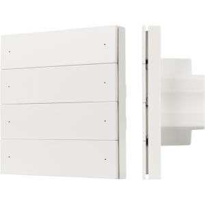 INTELLIGENT ARLIGHT Кнопочная панель SMART DALI-301-22-8K-D2-IN White (BUS, Frameless) (IARL, IP20 Пластик) 060975