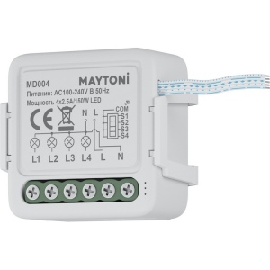W-Fi выключатель четырёхканальный Maytoni Wi-Fi Модуль MD004