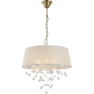 Подвесная люстра с керамическими подвесками (13029/6P Beige) Indigo Tenerezza V000557