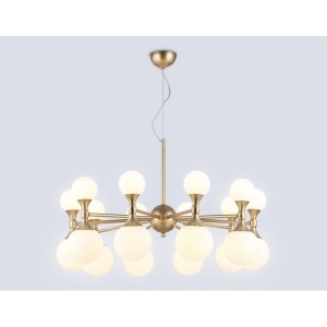 Подвесная люстра для гостиной со стеклянными плафонами Ambrella High Light LH51051 (плафоны шарики)