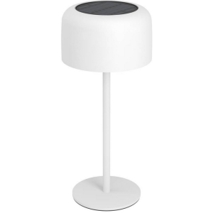 901892 Настольн. лампа на солн. батарее сенсорн. ROCCANOVA, H300, 2,8W(LED), IP44, 3000K, 270lm, сталь, белый