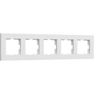 Рамка на 5 постов (белый софт) Werkel W0052961 (a067786)