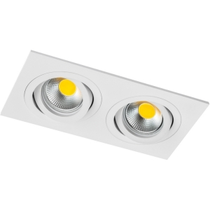 Светильник встраиваемый MR16/GU10 max 2x12Вт Lightstar Singo Base 011616