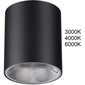 Потолочный светильник накладной Odeon Brim 7138/12CL черный/металл IP20 LED 12W 960Лм 3000K/4000K/6000K 36° 220V