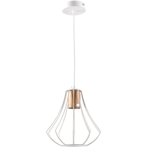 Подвесной светильник IMEX MD.9052-1-P-WH+WOOD