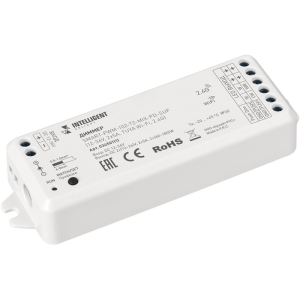 INTELLIGENT ARLIGHT Диммер SMART-PWM-102-72-MIX-PD-SUF (12-36V, 2x5A, TUYA Wi-Fi, 2.4G) (IARL, Контроллер)