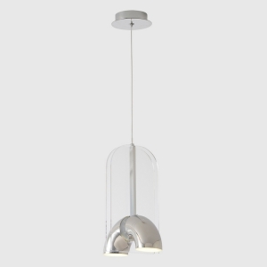 Светильник подвесной светодиодный Crystal Lux ELEMENT SP12W LED CHROME