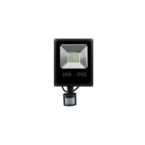 Прожектор уличный светодиодный с датчиком движения IP65 SWG FL-SMD-30-WW-S