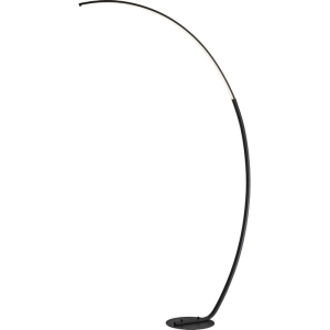 Торшер светодиодный Escada Grand 10281/T LED 12Вт, металл/силикон, черный