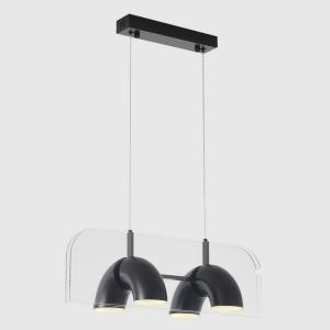 Светильник подвесной светодиодный Crystal Lux ELEMENT SP24W LED BLACK