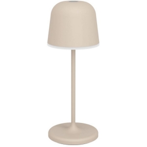 901881 Аккум. сенсорн. димм. настол лампа MANNERA-S, H200, 1,8W(LED), IP54, 2500K, 3000K, 4000K, 170lm, алюминий, сталь, песочный/пластик, белый